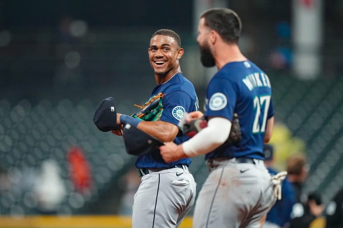 Julio Rodríguez and Jesse Winker